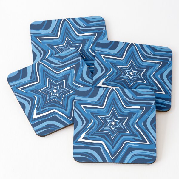 Item preview, Blue Jewish Star of David burst  designed and sold by Boaz Kimelman.