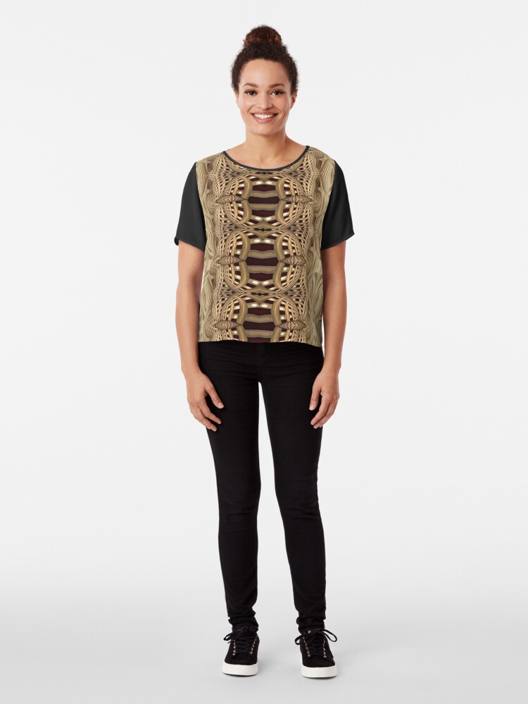 Alternate view of Epicures Chiffon Top