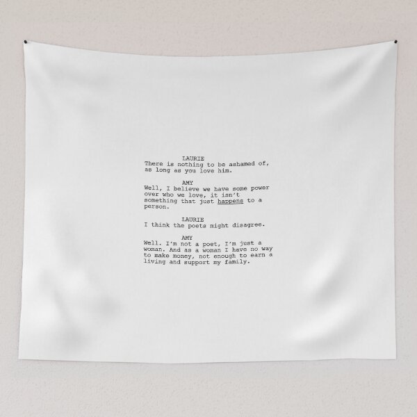 Item preview, Little Women (2019)- Screenplay Quote designed and sold by erinaceous.