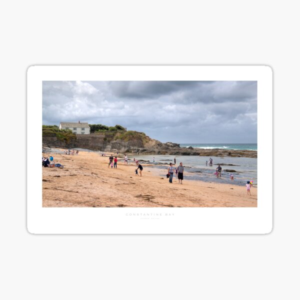 Constantine Bay, Cornwall Sticker