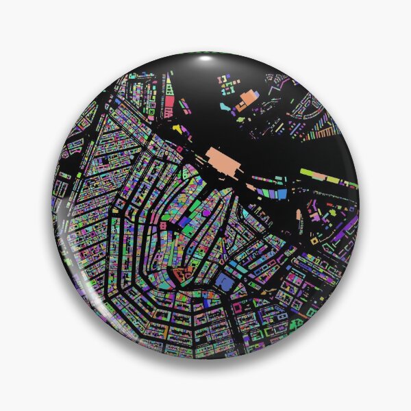 Item preview, The Colours of Amsterdam designed and sold by Data-Driven Map Designs.