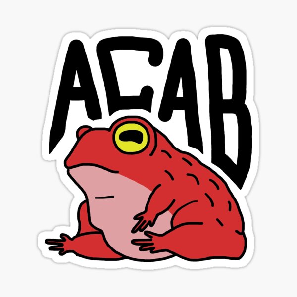 ACAB Frosch Sticker