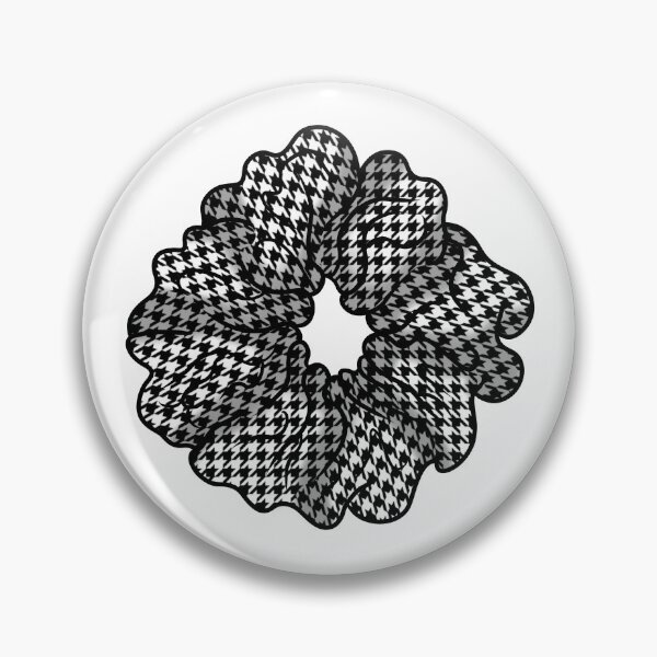 Item preview, Scrunchie Black & White Hair Scrunchy designed and sold by laurasgallery.