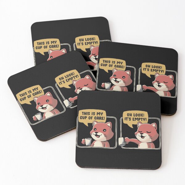 Item preview, Cup of Care Funny Cat Design designed and sold by EduEly.