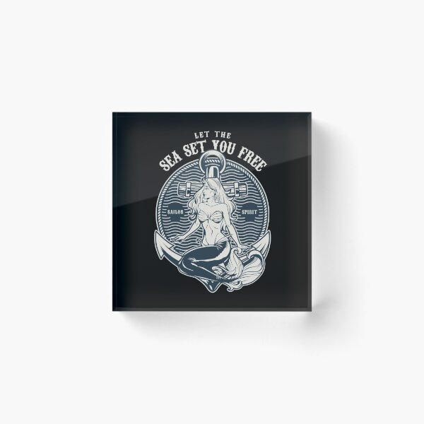 Item preview, Let The Sea Set You Free designed and sold by Vector Scout Lab.