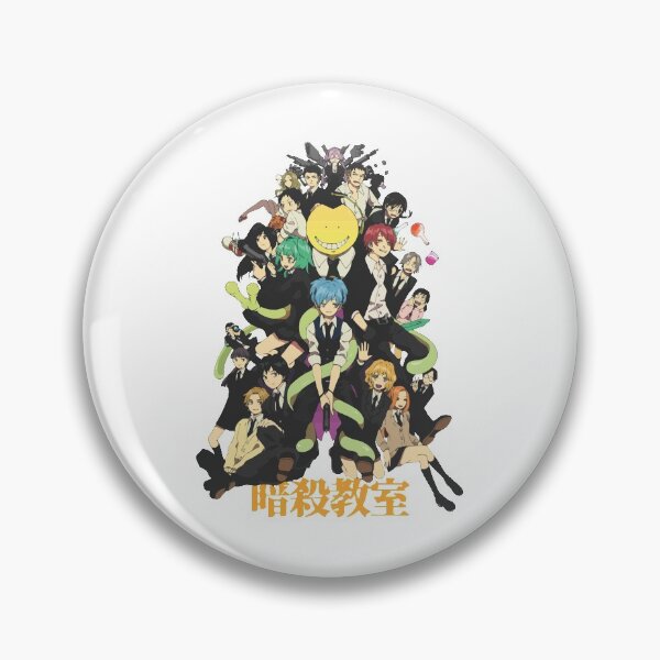 Assassination Classroom Karma Pins And Buttons Redbubble 