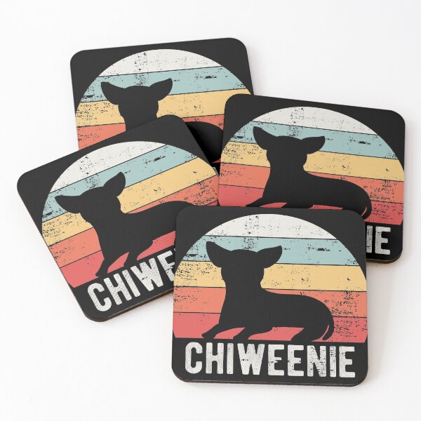 Item preview, Cute Retro Chiweenie Silhouette Gift product for Chiweenies designed and sold by Lisbob.