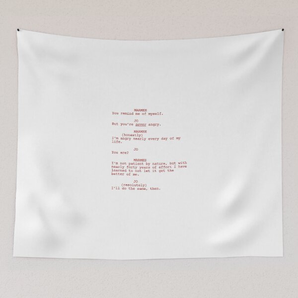 Item preview, Little Women (2019)- Screenplay Quote designed and sold by erinaceous.