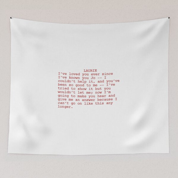 Item preview, Little Women (2019)- Screenplay Quote designed and sold by erinaceous.