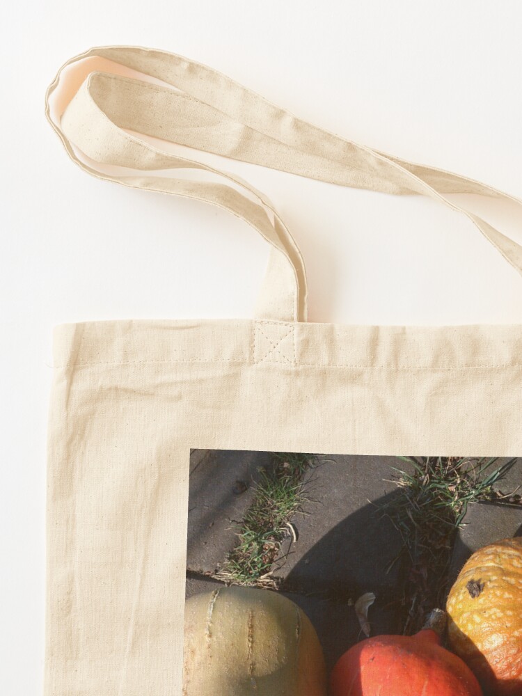 Alternative Ansicht von Bunte Kürbisse Stofftasche