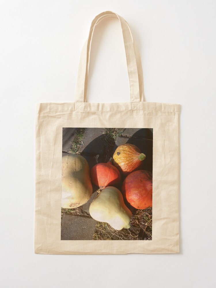 Alternative Ansicht von Bunte Kürbisse Stofftasche