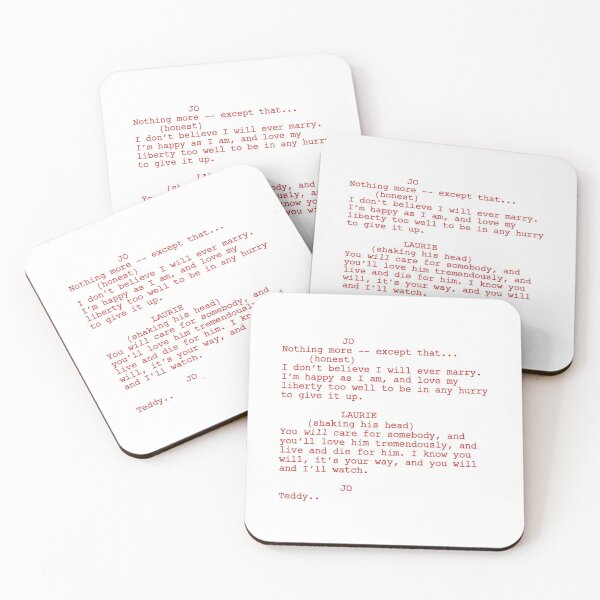 Item preview, Little Women (2019)- Screenplay Quote designed and sold by erinaceous.