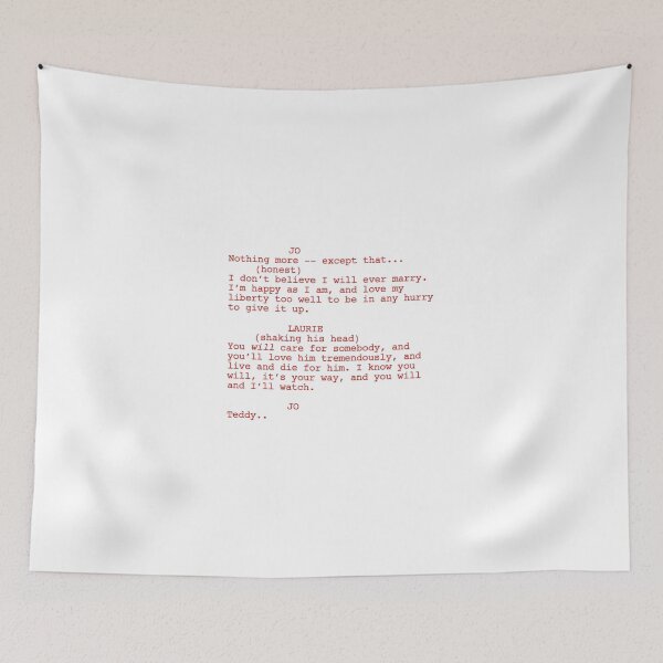 Item preview, Little Women (2019)- Screenplay Quote designed and sold by erinaceous.