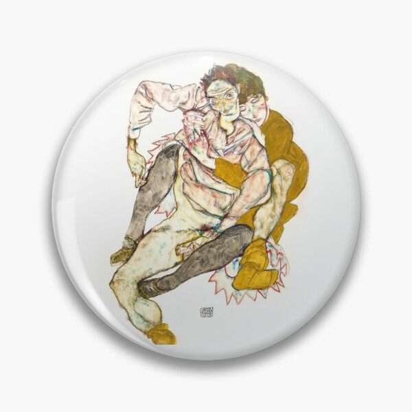 Item preview, Seated Couple, Egon Schiele designed and sold by fourretout.