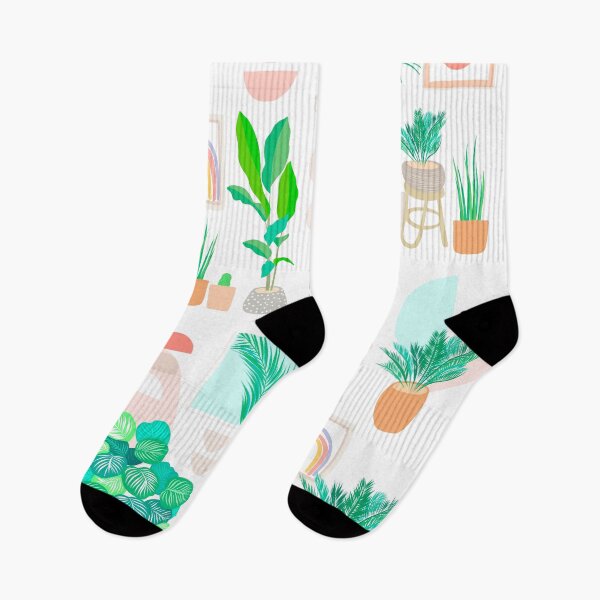 Item preview, Mid Century Modern Tropical Plant Pattern #plantlover #midcenturymodern designed and sold by Dominiquevari.