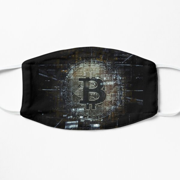 Bitcoin Technology Flat Mask