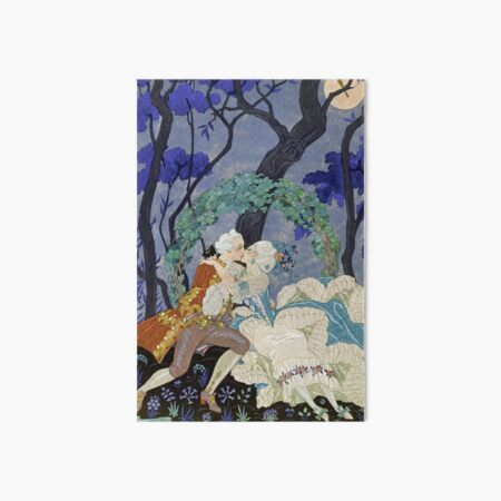 Item preview, George Barbier - Secret Kiss designed and sold by DejaVuStudio.