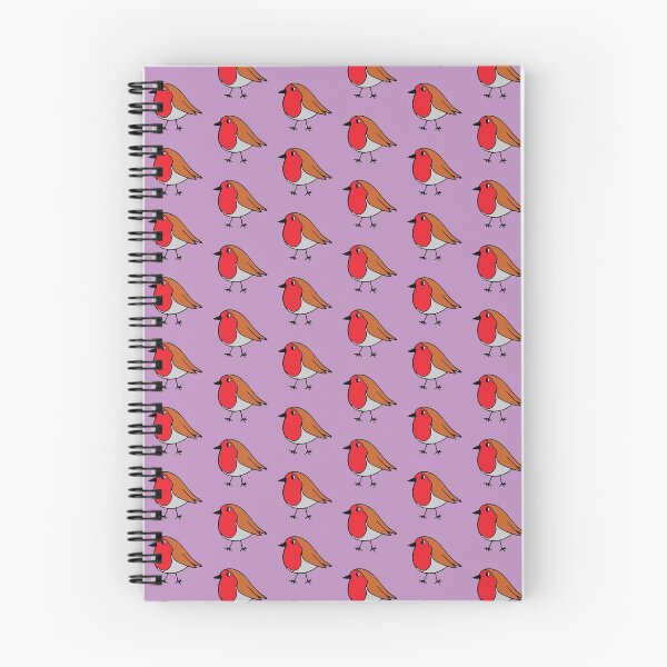 Artikelvorschau, Robin-Print auf Flieder entworfen und verkauft von LittleBettyMakes.