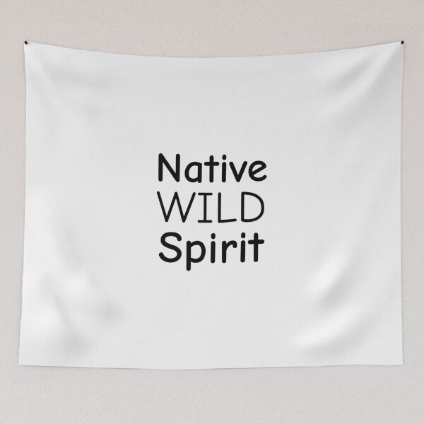Item preview, Native Wild Spirit, Gypsy Soul, Free Spirit, Indian Headdress, Native American, Bohemian designed and sold by Minimalist Quotes and Sayings.