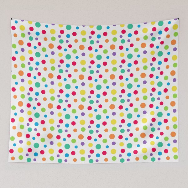 Item preview, Rainbow Polka Dot Party designed and sold by Design Minds Boutique.