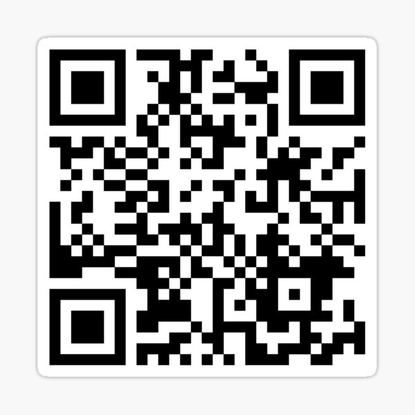 Undertale Megalovania Qr Code Sticker By Manu142 Redbubble - undertale megalovania roblox id code