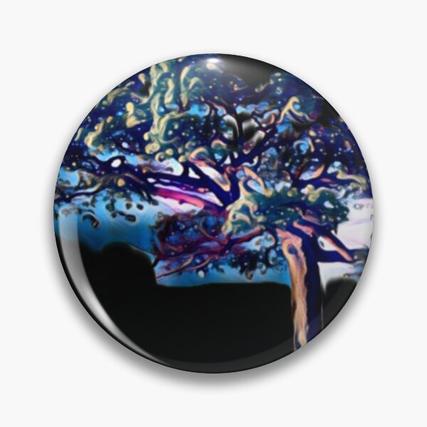 Artikelvorschau, Eden Baum des Lebens magische Magie blaue Vögel und Feen in der geheimnisvollen Nacht entworfen und verkauft von conceptDVS.