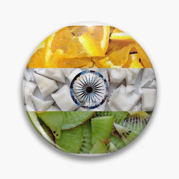 Item preview, Healthy India Flag design designed and sold by mhailittlearts.