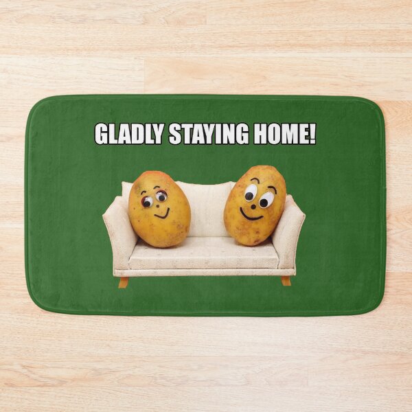 Item preview, Gladly Staying Home Couch Potatoes! designed and sold by beaugence.