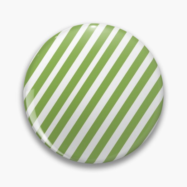Item preview, PANTONE COLOUR OF THE YEAR 2017|GREENERY DIAGONAL STRIPES designed and sold by ozcushionstoo.