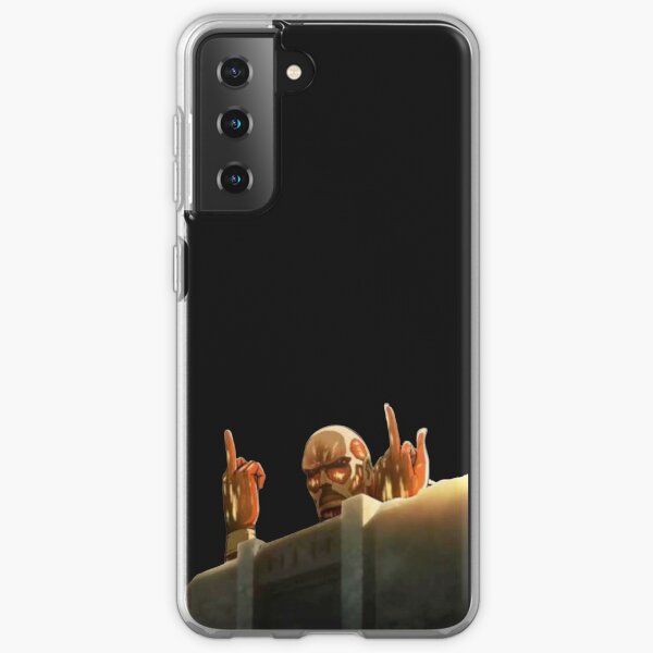 Colossal Titan Attack on Titans (SnK) Funny Design Samsung Galaxy Soft Case