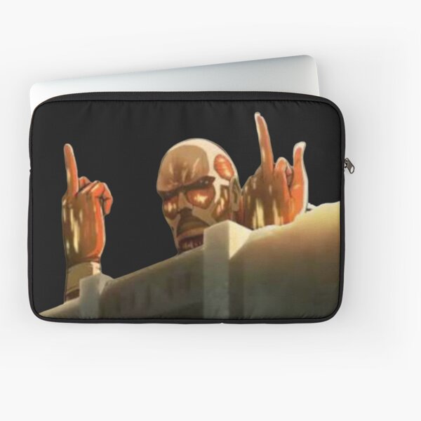 Titán Colosal ataque a titanes (SnK) Diseño Drole Funda para portátil