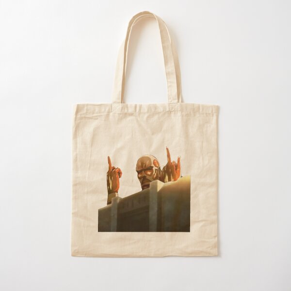 Titan Colossal l'attaque des titans (SnK) Design Drole Tote bag classique
