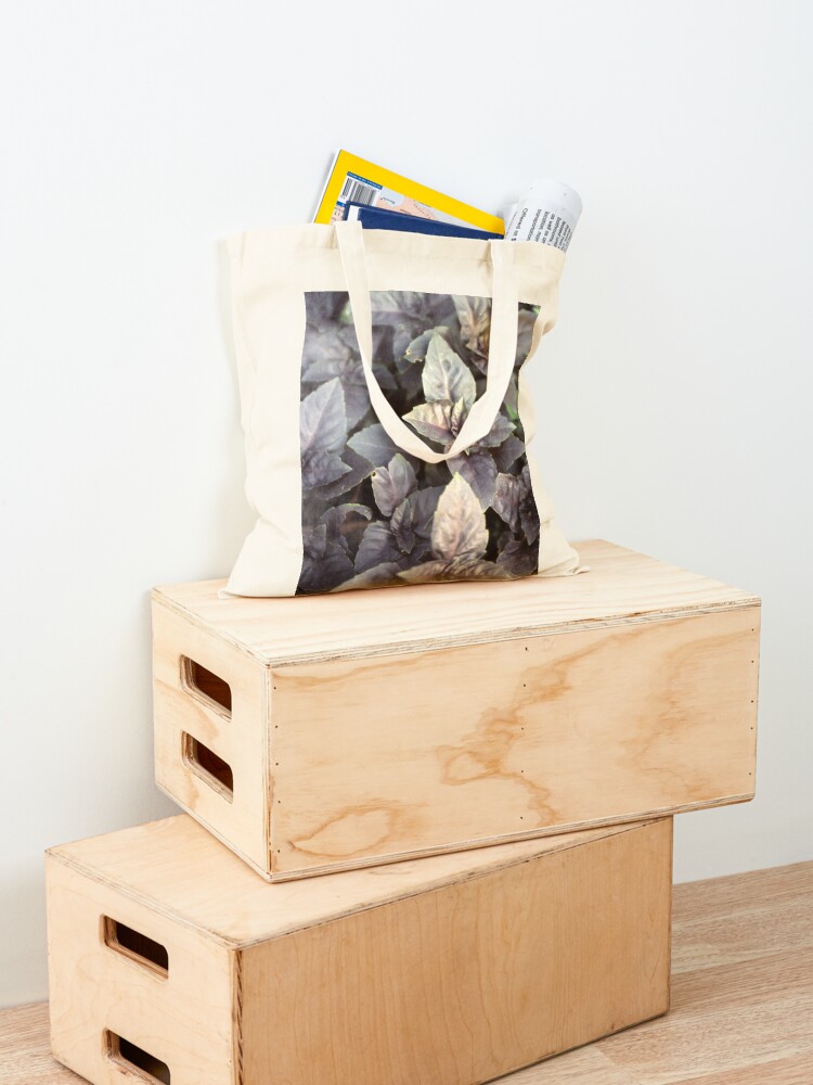 Alternative Ansicht von Rotes Basilikum Stofftasche