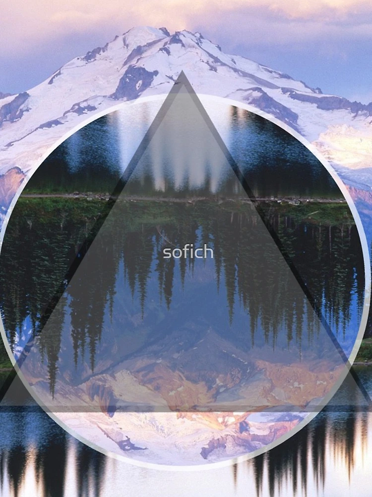 Thumbnail 4 of 4, iPhone Case, Triangle designed and sold by sofich.