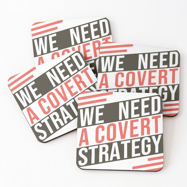 Item preview, We Need a Covert Strategy designed and sold by jimmyroyaltee.
