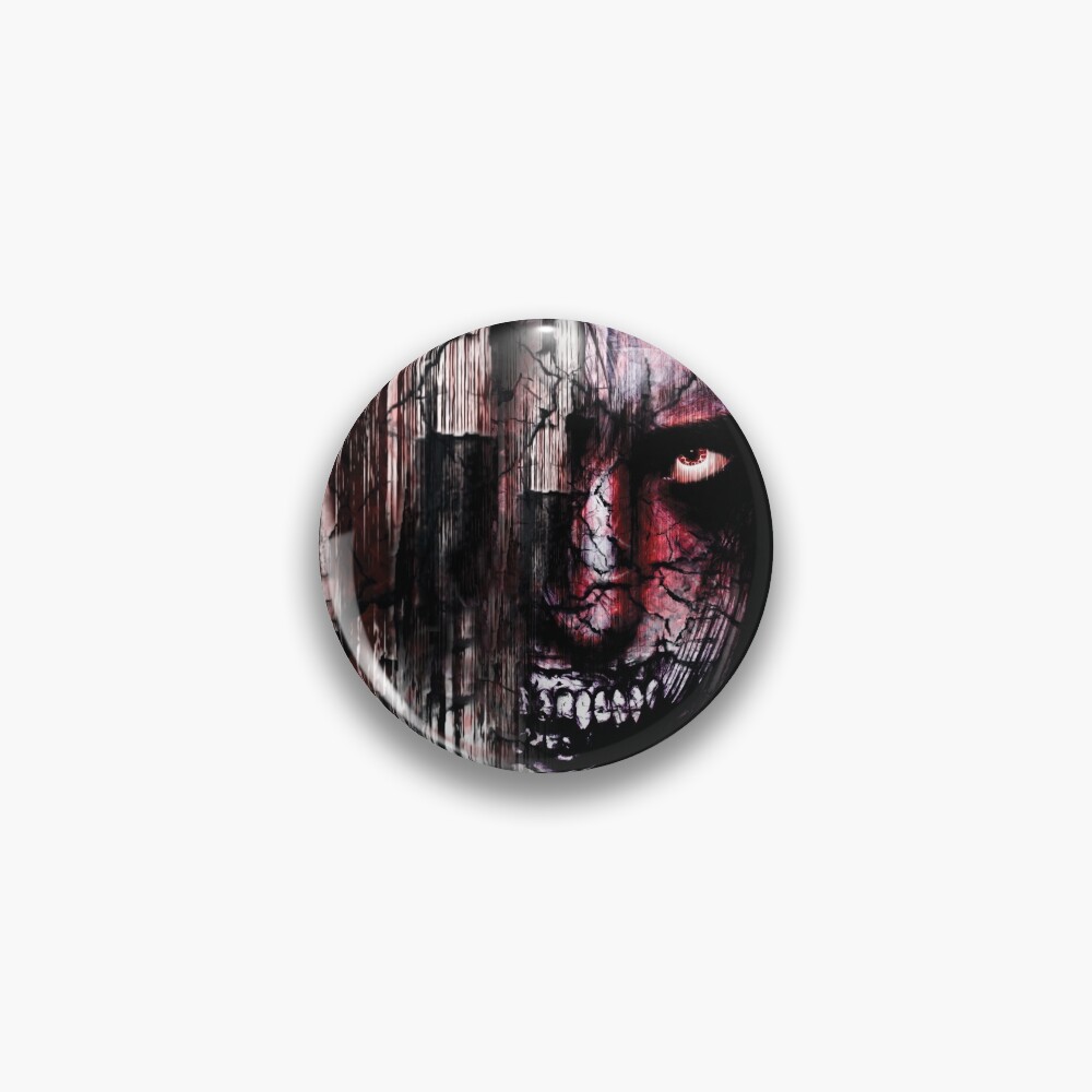 Grotesque Dark Monster Pin