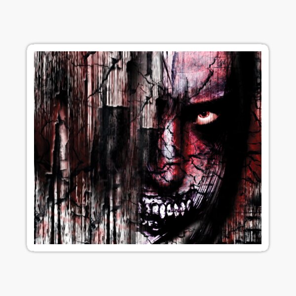 Grotesque Dark Monster Sticker