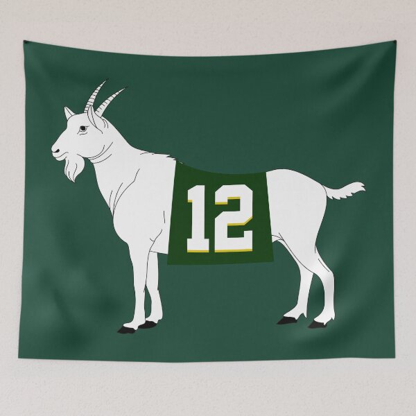 Item preview, Limited Edition Aaron Rodgers GOAT 12 Shirt, Green Bay Packers Shirt, Mug, Phone Case & Hoodie! designed and sold by GoatGear.