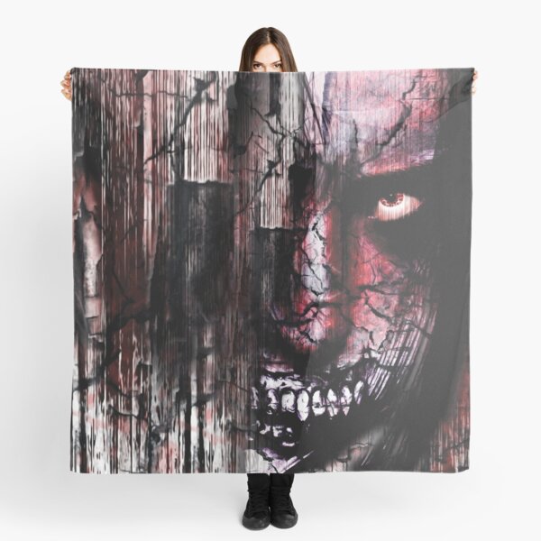 Grotesque Dark Monster Scarf