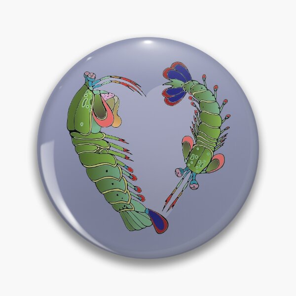 Item preview, Mantis Shrimp Love designed and sold by CreativeCorvid.