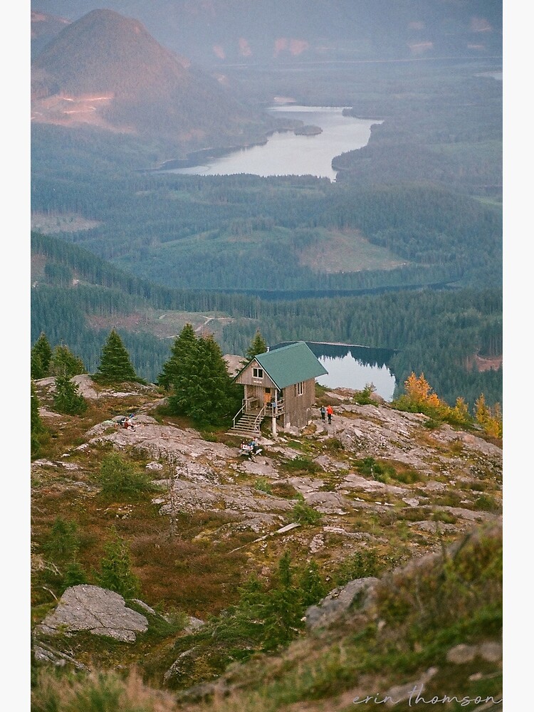 "Tin Hat Hut on the Sunshine Coast Trail" Canvas Print by erinthomson Redbubble