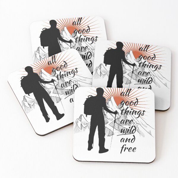 Item preview, Hike Mountains motivation saying Nature Hobby designed and sold by shurikaner.