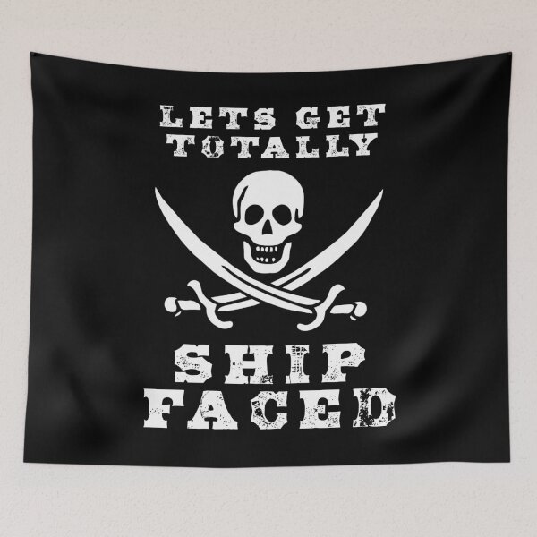Item preview, Pirate Jack Rackham - Totally Ship Faced designed and sold by MandWthings.