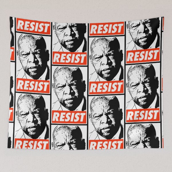 Item preview, John Lewis Resist designed and sold by Thelittlelord.