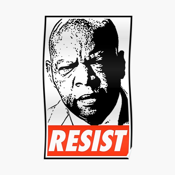 John Lewis Resist Poster