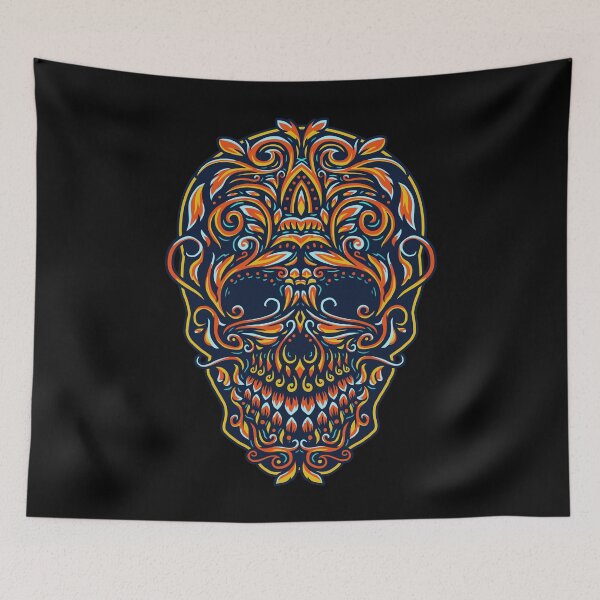 Item preview, Ornamental Skull designed and sold by Vector Scout Lab.