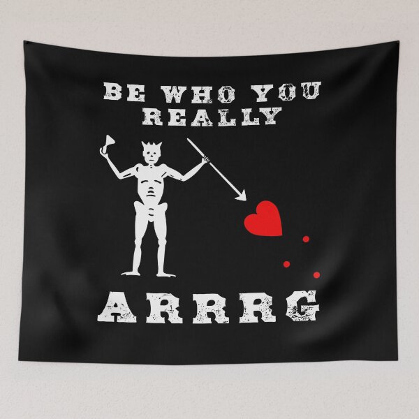 Item preview, Pirate Blackbeard Edward Teach - Be Who You Arrg designed and sold by MandWthings.