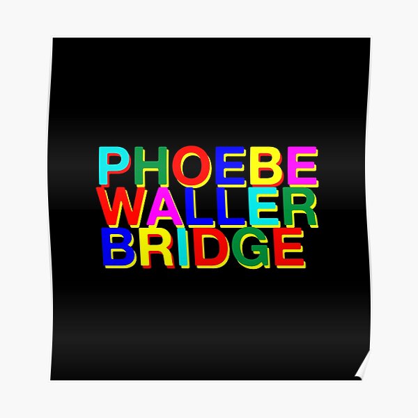 Phoebe Waller-Bridge Lettering Poster