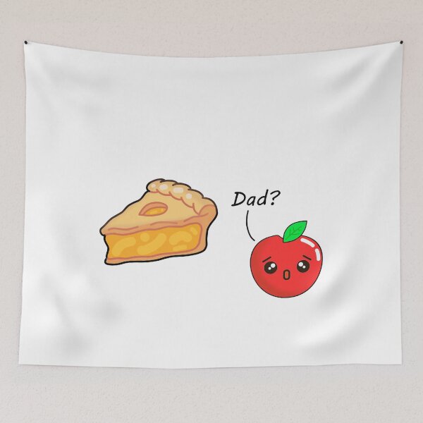 Item preview, Apple Meets Pie - Cute Fruit designed and sold by LycheeTees.