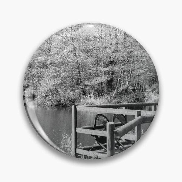 Item preview, Wooden veranda on the edge of a lake in rural England designed and sold by yackers1.
